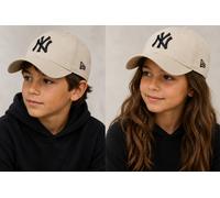 New Era League Essential 9FORTY New York Yankees Cap Beige Black Kids - 4-6