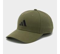 adidas Unisex Baseball Cap Cotton New Logo, Olive Strata/Black, M