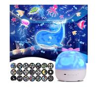 Kids Night Light Projector,21 Sets of Films, Night Lights for Kids, Star Galaxy Projector, Bedroom, Ceiling, Star Projector with 360 Rotating for Boys and Girls, Birthday, Christmas Gifts, Room Decor