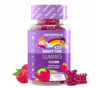 Kids Night-Time Gummies - 30 Gummies - Magnesium, L-Theanine, Vitamin B Complex - Vegan & Gluten-Free - Suitable for Ages 3+ - Nov