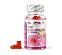 Kids Night-Time Gummies - 30 Gummies - with Magnesium, L-Theanine & Vitamin B Complex