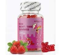 Kids Night-Time Gummies - 30 Gummies - with Magnesium, L-Theanine & Vitamin B Complex - Vegan & Gluten-Free - Suitable for Ages 3+