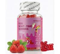 Kids Night-Time Gummies - 30 Gummies - with Magnesium, L-Theanine & Vitamin B Complex - Vegan & Gluten-Free - Suitable for Ages 3+