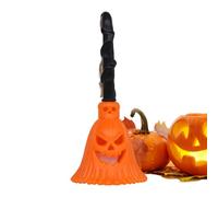 Kids Nightlight Witch Broom Shape Bedside Lamp