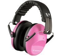 Kids Noise Cancelling Ear Defenders - 31 dB (2K Hz), Double Pink