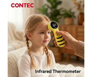 Kids Non-contact IR Infrared Fast Thermometer Forehead Body Temperature TP600