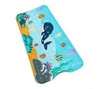 Kids Non-Slip Shower Mat 100x40cm Kids Non-Slip Shower Mat 100x40cm | Extra long 100x40cm size, covers wide showers, stands safe, for ideal for master baths, guest suites