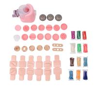 Kids Noodle Maker Set with Modeling Tools Color Clay Playdough Noodle Machine Toy for Home and Kindergarten