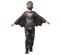 Kids Official Dreamworks Dragons Deluxe Hiccup Fancy dress Costume 3-10 Yrs