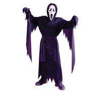 Kids Official Ghost Face Costume Licensed Fun World Scream Fancy Dress One Size