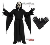 Kids Official SCREAM VI Ghost Face® Costume Mask + Gloves Halloween Ages 8-Teens