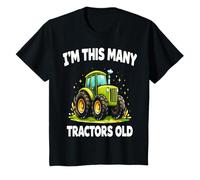 Kids One Tractors 1yr 1St Birthday 1 Year Old Boys Gifts T-Shirt