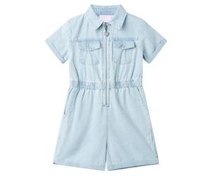 Kids' Onesie with Short Sleeves Soft Blue 116