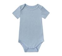 Kids Onesies Boys 11-12 - Short Sleeve Bodysuit Baby: Soft Bodysuits for Newborns, and Infants - Stylish, Comfortable, Overlap Shoulders, Knit Fabric - Briar, 3-6 Months (Blue, 6-12 Months)