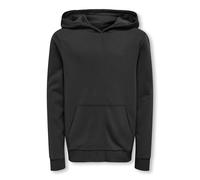 KIDS ONLY Boy's Koblassi L/S Pocket Hood SWT Noos Sweatshirt, Black, 134-140