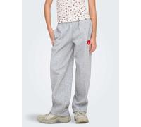 Kids Only Cotton Rich Heart Embroidery Joggers (8-14 Yrs) Grey Marl