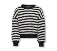 KIDS ONLY Girl's Kognewpiumo L/S Jumper Cp KNT Noos Knitted, Black 1, 146/152 cm