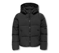 ONLY Girl's Kogdolly Short Puffer Jacket OTW Noos, Black, 128