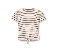 Kids Only Striped Knot Detail Top (7-14 Years) Beige Mix