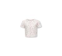 KIDS ONLY Women's Kogbella Life Short AOP S/S Top JRS Noos, Red (high Risk red), 122-128
