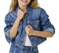 KIDS ONLY Women's Koglumi LS Jacket DNM PIM Noos, Medium Blue Denim, Numeric_116, Medium Blue (Medium Blue Denim), Numeric_116