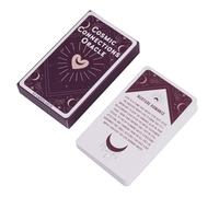 Kids Oracle Cards - Beginner Tarot Learning, Deck Playful Symbol, Exploration Engaging Fate Interpretation Tool for Group Fun, Divination Game for Parties, Gatherings Multicolor