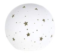 Orsina Kids Orb Night Light, Simple White Ceramic Globe With Soft Ambient Light, Creates A Peaceful Bedtime