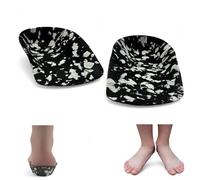 Kids Orthotic Insoles for Flat Feet, EVA Foam, Full Arch Support, Deep Heel Cup Controls Foot, Prevents Foot Rolling, Aligns Growing Feet, Fits Most Shoes