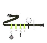 Kids Outdoor Belt, Adventure Explorer Set, Compass Belt, Kids Whistle, Magnifying Glass, Antistatic Tweezers, Outdoor Belt, Lightweight, Toy