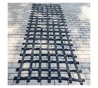 Kids Outdoor Climbing Net - Obstacle Course Rope Ladder Playground Equipment for Garden Physical Training Accessory Black Durable and Safe