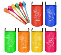 Kids Outdoor Games Set - Jumping Sack Race Bags & Egg and Spoon Relay Game for Birthday Parties, School Sports Days & Garden Fun - Durable & Safe