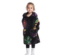 Kids Oversized Blanket Hoodie, Little Girls Boys Snuggle Fleece Hooded Wearable Blanket, Fluffy Giant Sweatshirt for Toddler