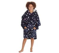 Kids Oversized Hoodie Wearable Blanket One Size Fit 12 plus Furry Lined Hood and Kangaroo Pocket