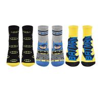 Kids Pack Of 3 Boys Socks Officially Licensed Batman Socks Stylish Durable Soft Feel - Socks Batman 3 Pack 8-10 Years