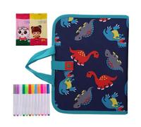 Kids Pad, Reusable Drawing Board, Magic Doodle Kit with 12 Markers Set, Reusable Painting Tablet with Wipe Clean, Learning Toy, Travel Activity for Classrooms Flights Parks