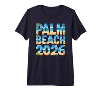 Kids Palm Beach 2026 Vacation Surfer Trip Sisters Moms Team Premium T-Shirt