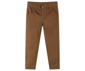 Kids' Pants Toddler Trousers Bottom Children's with Pockets Cognac 92 vidaXL