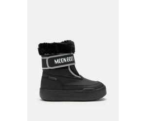 Kids Park Strap Snow Boots Black