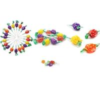 Kids Party Bag Filler Sweets Spiral Rainbow Swirly Round Unicorn,Mickey, Lollipop Candies 5-8 Different Shapes Kids Gifts for Children For Birthday, Holiday, School x 10