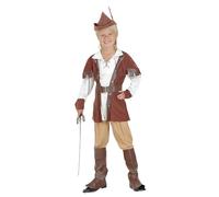 Kids Party Fashion - Prince of Thieves Costume for Children, Hero of Legends, Carnival & Theme Parties (Brown, 5-7 Years)