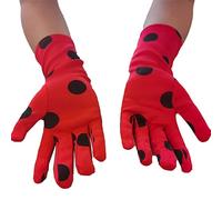 Kids Party Gloves, Creative Ladybug Gloves, 1 Pair Creative Comfortable Cosplay Props for Party Kids Club Outdoor Dress Up Birthday