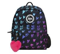 Hype Unisex Scribble Heart Pink Crest Backpack