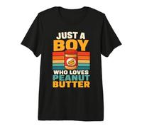 Kids Peanut Butter Son Boy Peanut Spread Premium T-Shirt