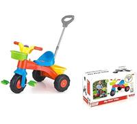 Dolu Toddler 3-Wheeler My First Trike with Parent Handle - Red/Blue (2+ Years)