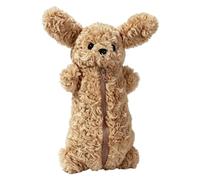 Kids Pencil Case Large Plush Storage Bag Cartoon, brown, Siehe Beschreibung, See description