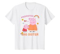 Kids Peppa Pig Peppa Pig Promoted To Big Sister T-Shirt