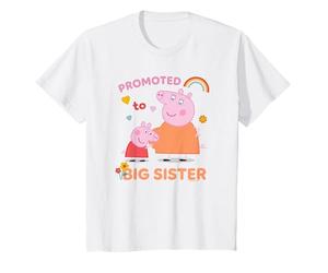 Kids Peppa Pig Peppa Pig Promoted To Big Sister T-Shirt