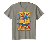 Kids Peppa Pig Super Potato and Hash Brown T-Shirt