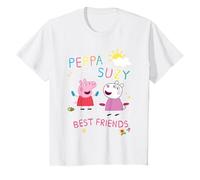 Kids Peppa Pig & Suzy Sheep Skipping T-Shirt