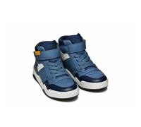 Kids Perth Breathable High Top Trainers Blue/Grey